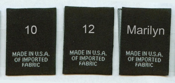 marilyn size label